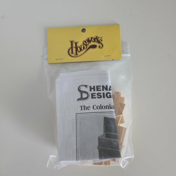 NWT Houseworks Shenandoah Designs Shaker Dry Sink Doll House Miniature Kit - Picture 5 of 5